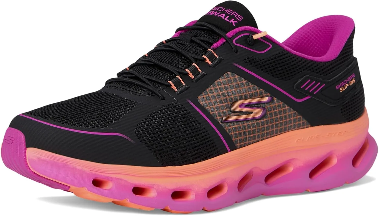 Skechers Women's Go Walk Glide Step 2.0 Elektra Hands Free Slip-ins Sneaker