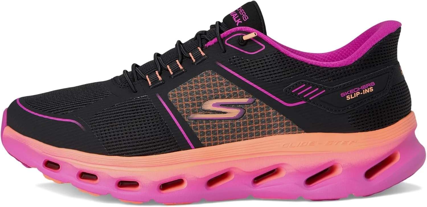 Skechers Women's Go Walk Glide Step 2.0 Elektra Hands Free Slip-ins Sneaker