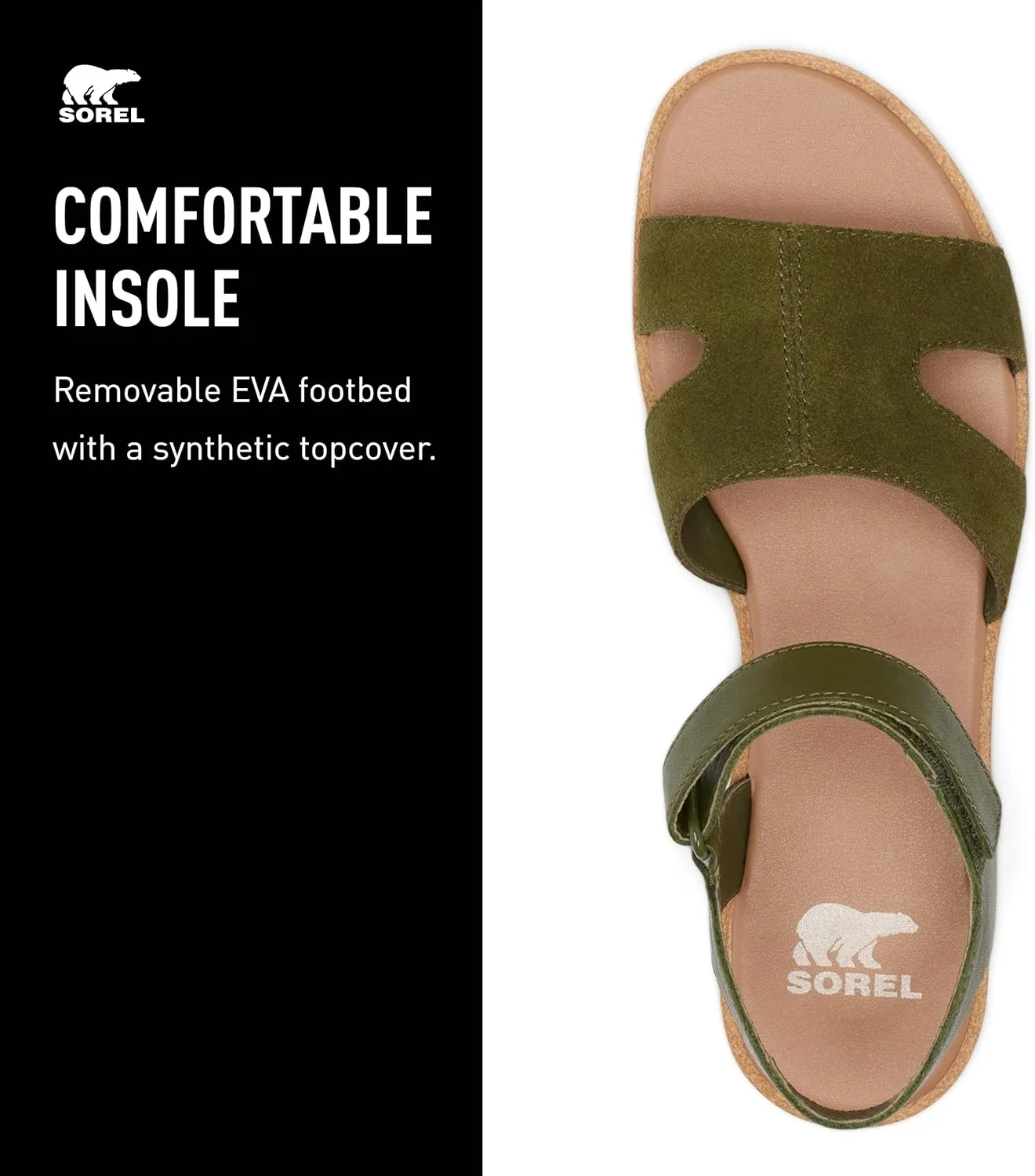 Sorel Women's Ella lll Ankle Strap Sandal