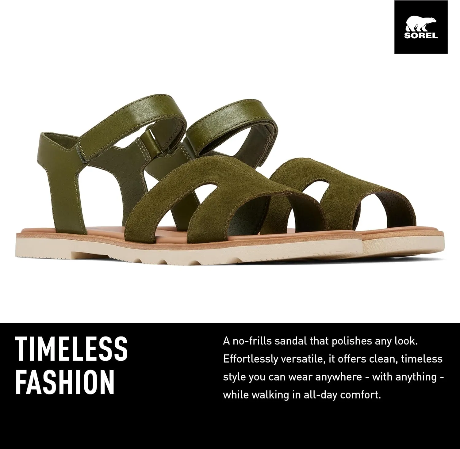 Sorel Women's Ella lll Ankle Strap Sandal