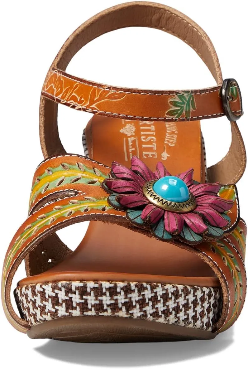 Spring Step L'Artiste Women's Astarr Ankle Strap High Heel Sandal