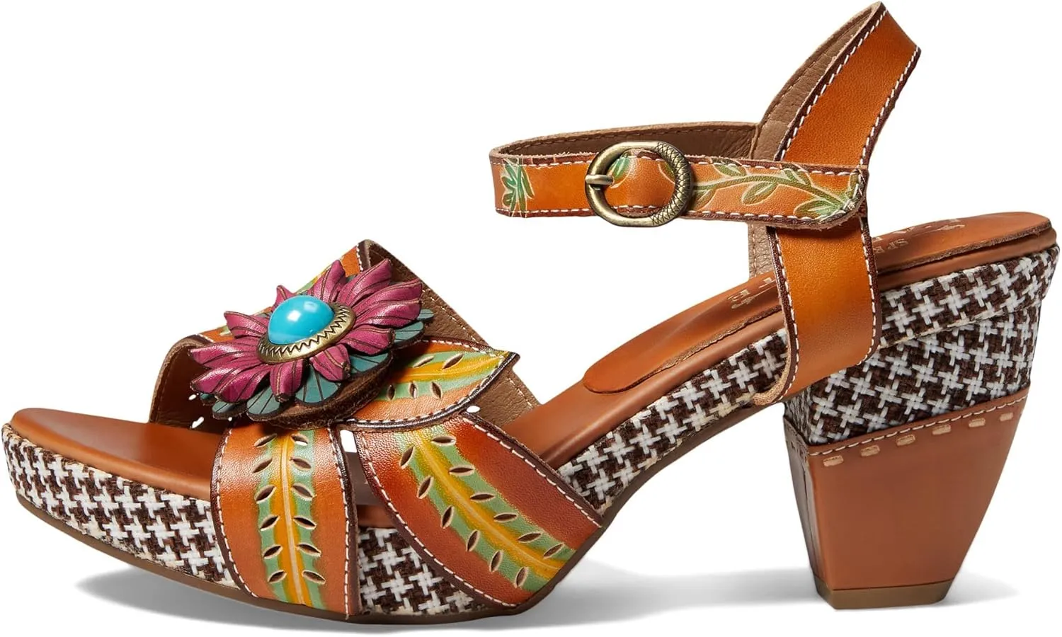 Spring Step L'Artiste Women's Astarr Ankle Strap High Heel Sandal