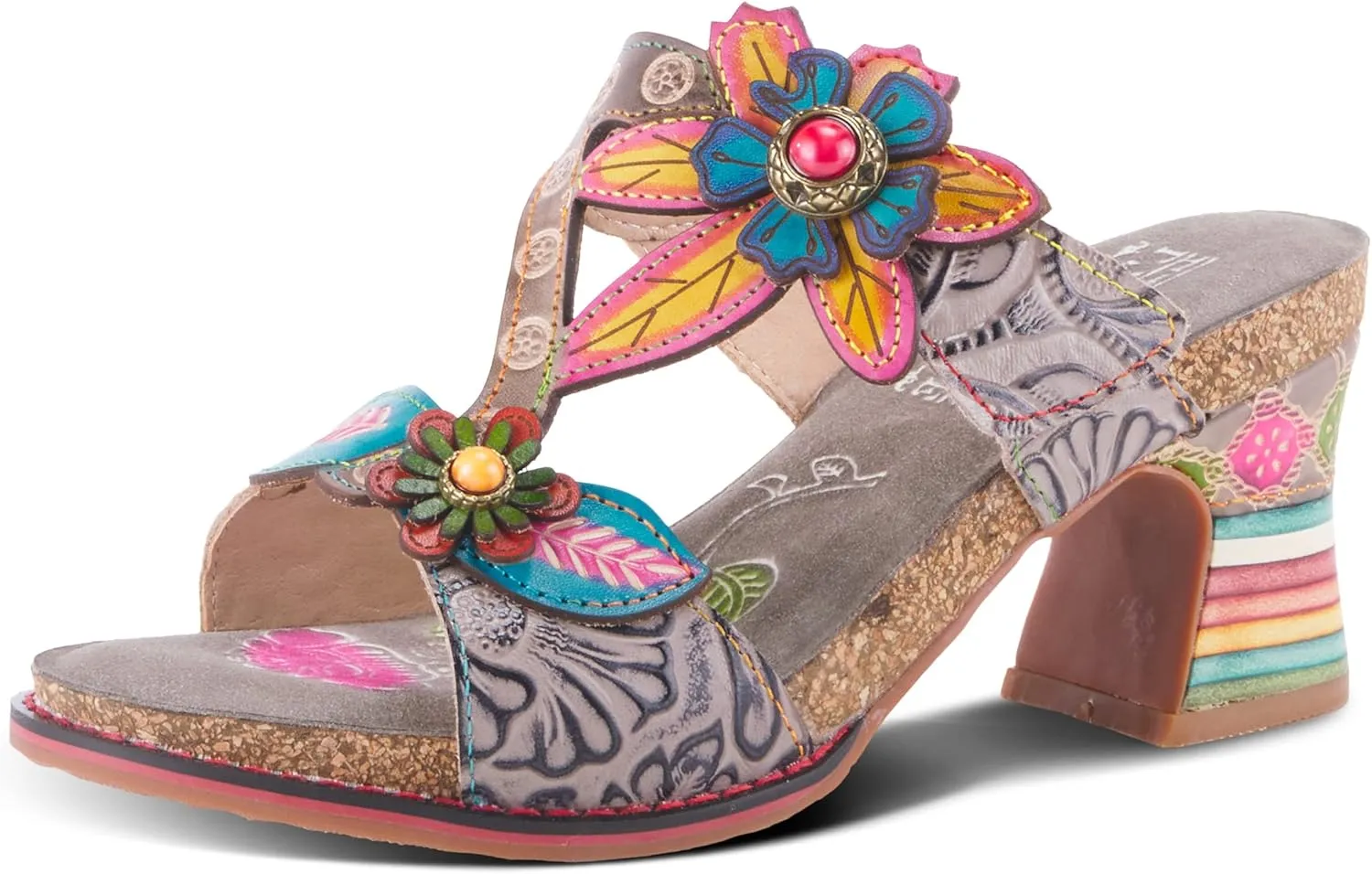 Spring Step L'Artiste Women's Rossie Slide High Heel Sandal