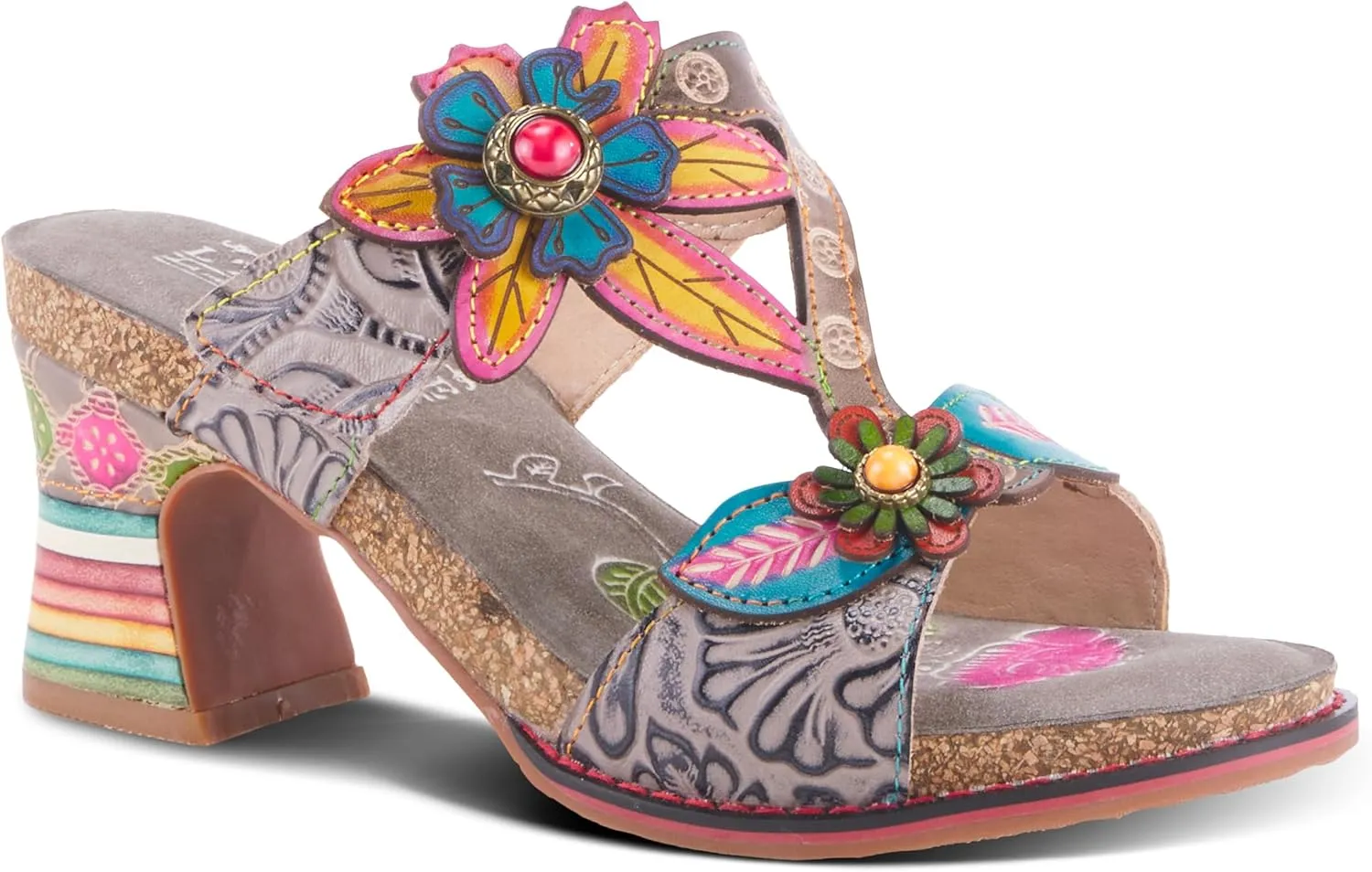 Spring Step L'Artiste Women's Rossie Slide High Heel Sandal