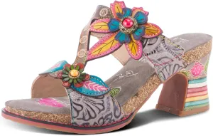 Spring Step L'Artiste Women's Rossie Slide High Heel Sandal