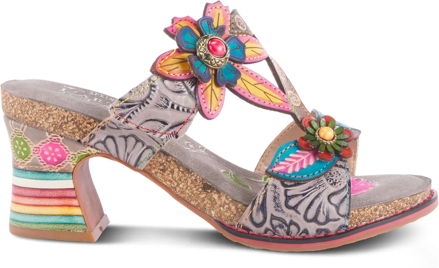Spring Step L'Artiste Women's Rossie Slide High Heel Sandal