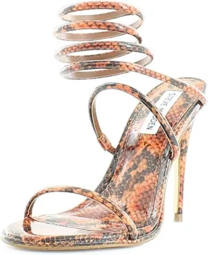 Steve Madden Women's Exotica Ankle Wrap Stiletto Dress Sandal