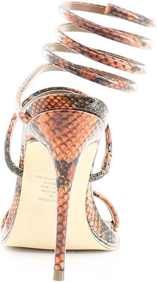 Steve Madden Women's Exotica Ankle Wrap Stiletto Dress Sandal