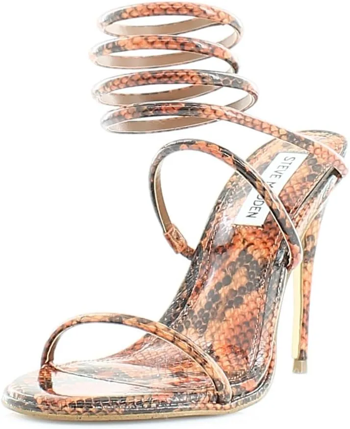 Steve Madden Women's Exotica Ankle Wrap Stiletto Dress Sandal