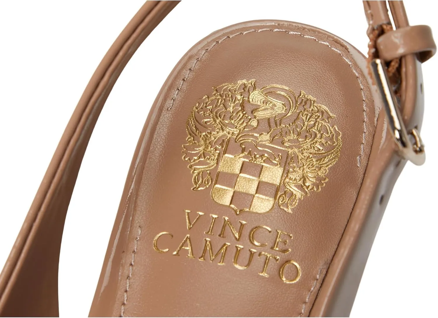 Vince Camuto Women's Hamden Buckle Slingback Pump