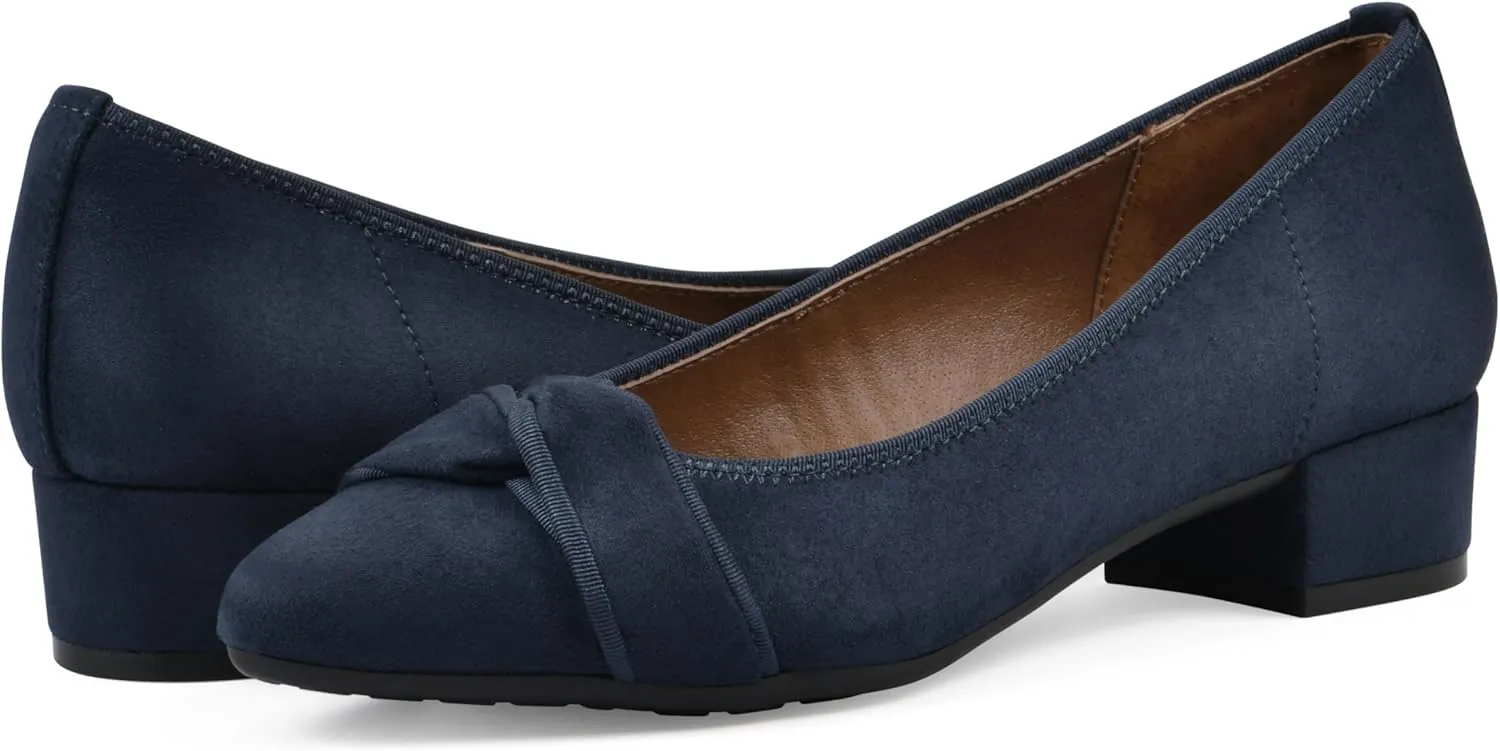 WHITE MOUNTAIN Women's Bordeaux Dressy Crisscross Block Heel