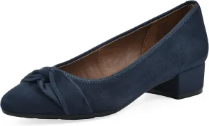 WHITE MOUNTAIN Women's Bordeaux Dressy Crisscross Block Heel