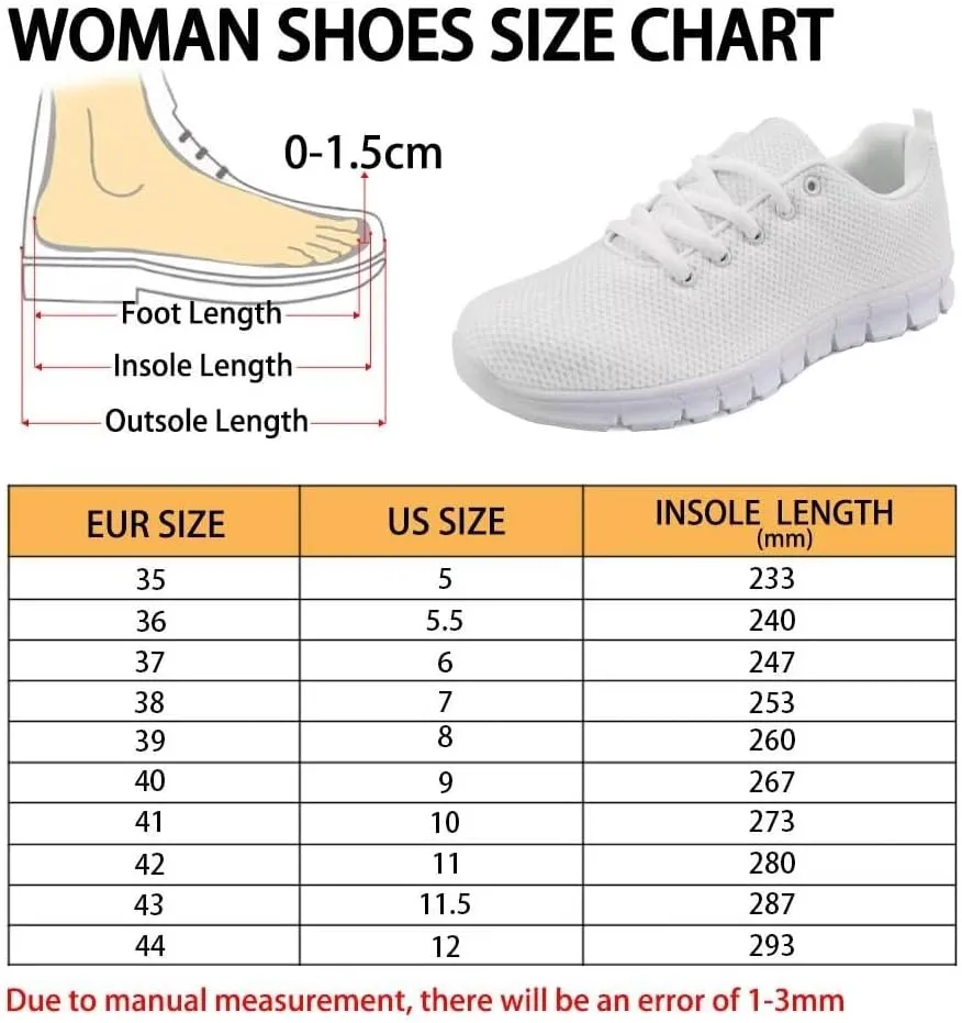 Women Fashion Sneaker Lace Up Sports Shoes for Walking Teenis Trainers Running Causal Footwear